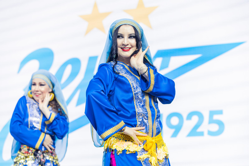 Концертная программа перед матчем «Зенит» — «Сепахан»