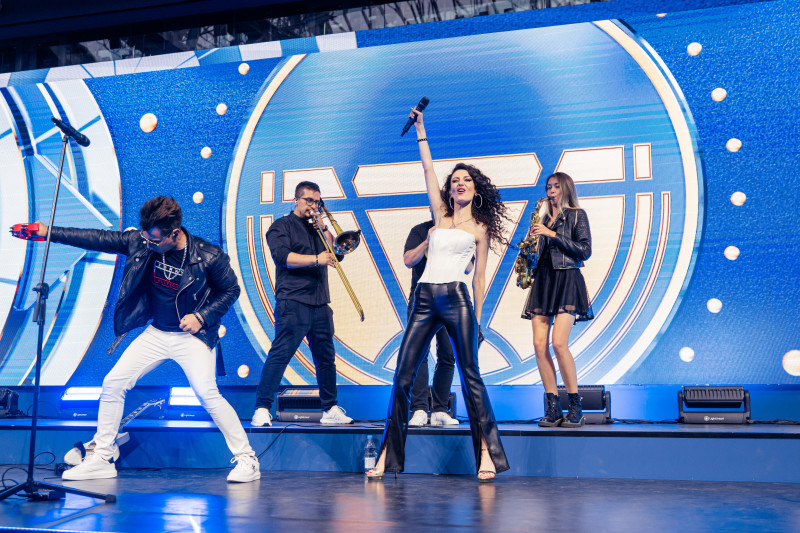 Концертная программа перед матчем «Зенит» — «Сепахан»