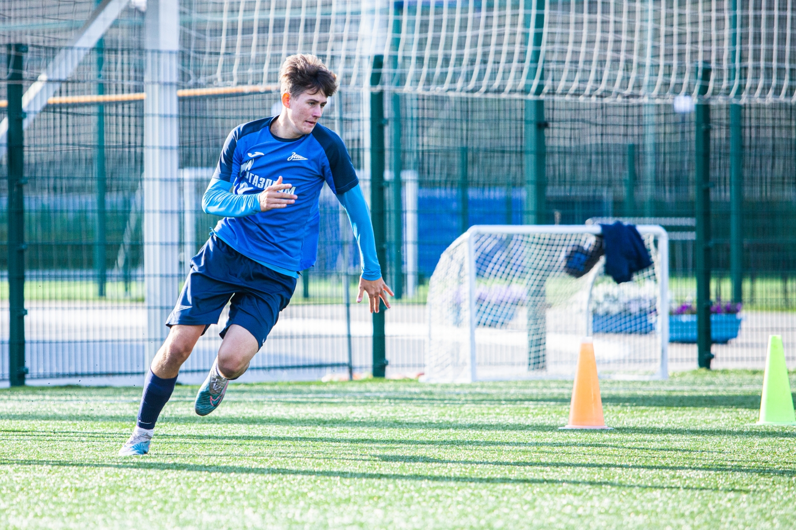 Совместная тренировка команд «Газпром»-Академии ФК «Зенит» 2006 и 2007 годов рождения