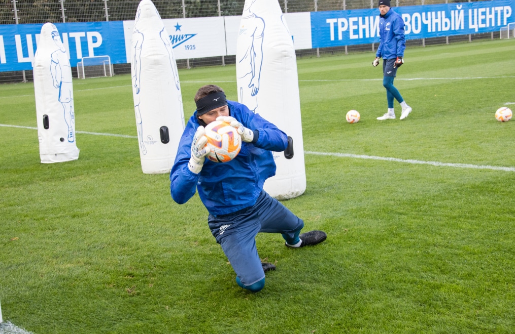 Открытая тренировка  «Зенита» перед матчем с «Крыльями Советов»