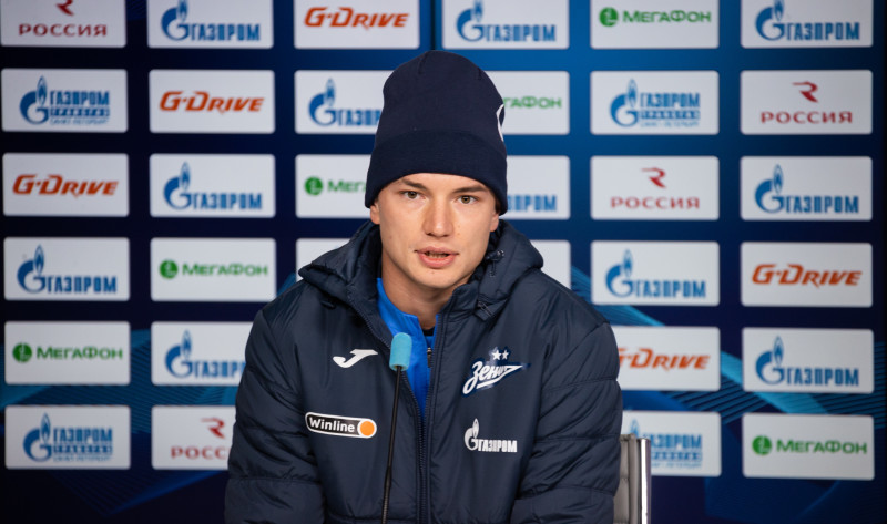 Пресс-конференция «Зенита» перед матчем с «Крыльями Советов»