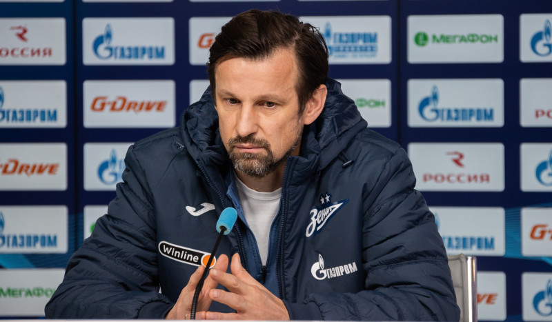 Пресс-конференция «Зенита» перед матчем с «Крыльями Советов»
