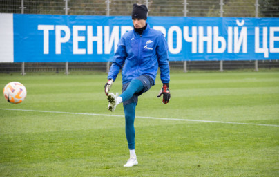 Открытая тренировка  «Зенита» перед матчем с «Крыльями Советов»