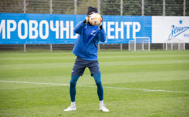 Открытая тренировка  «Зенита» перед матчем с «Крыльями Советов»