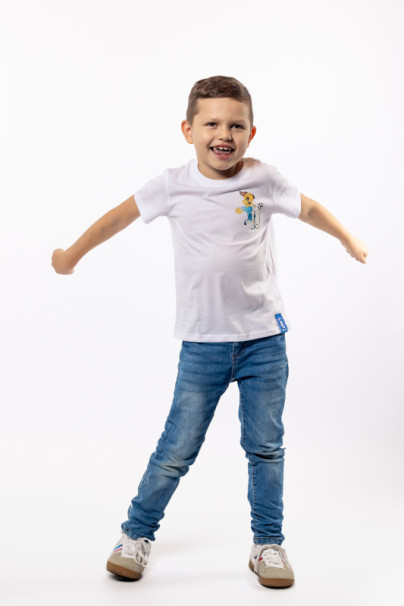 Фотосессия детей для рекламы коллекции «Зенит Х Барбоскины»