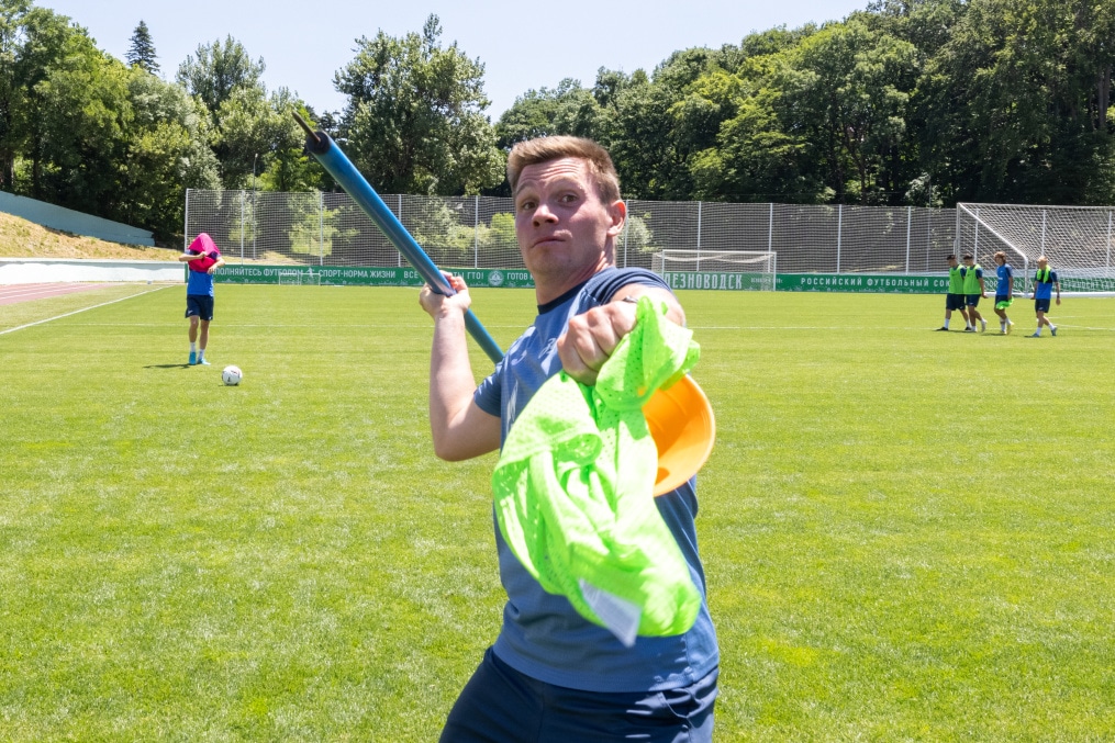 Летние учебно-тренировочные сборы «Зенита»-2 в Железноводске: 3 июля, утренняя тренировка