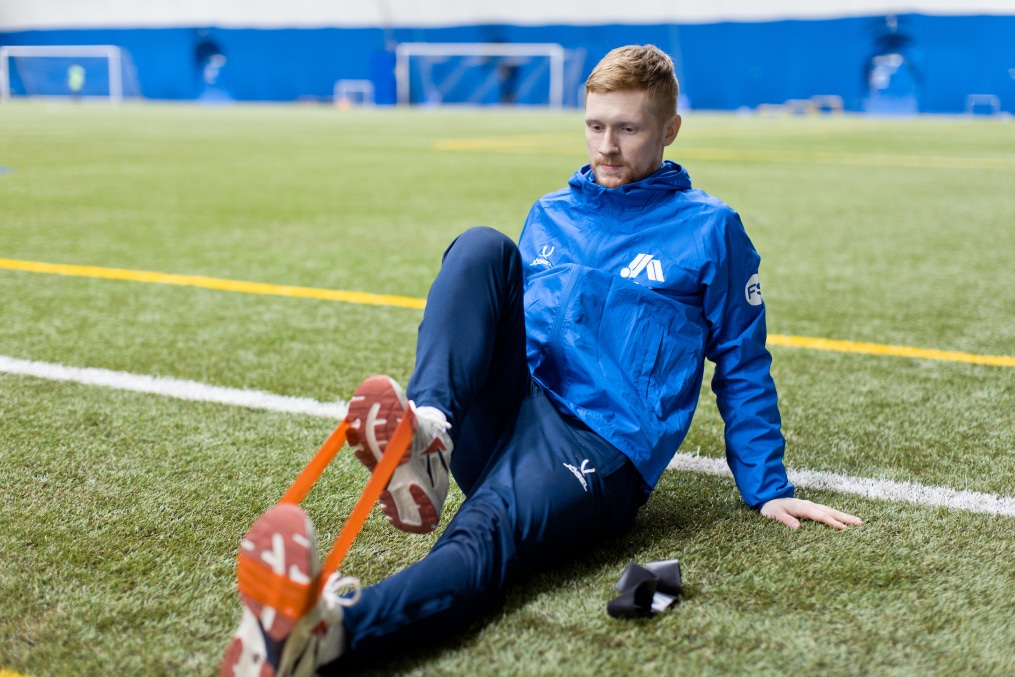 Тренировка медийной команды «Чисто Питер»