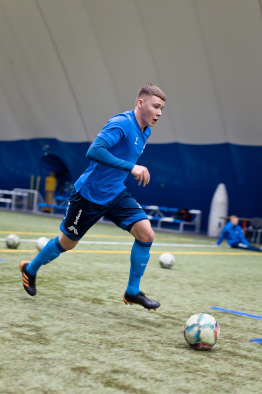 Тренировка медийной команды «Чисто Питер»