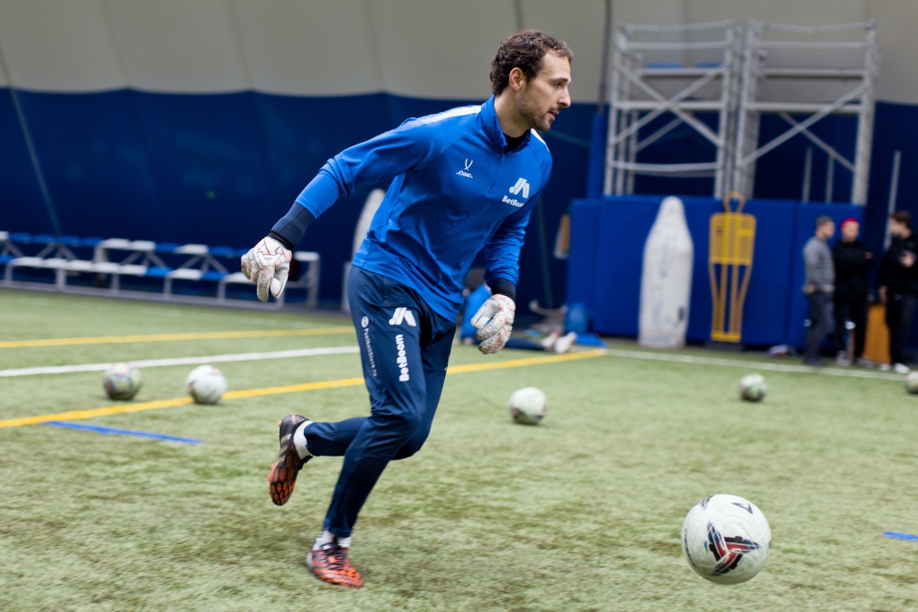 Тренировка медийной команды «Чисто Питер»