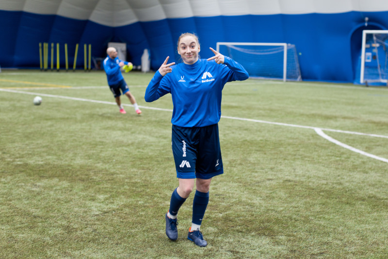 Тренировка медийной команды «Чисто Питер»