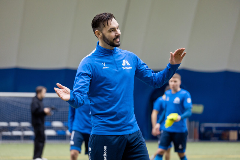 Тренировка медийной команды «Чисто Питер»