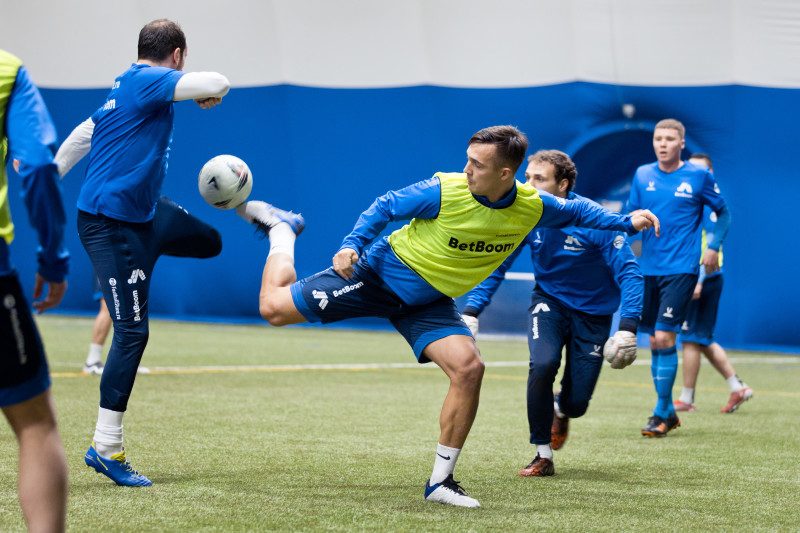 Тренировка медийной команды «Чисто Питер»