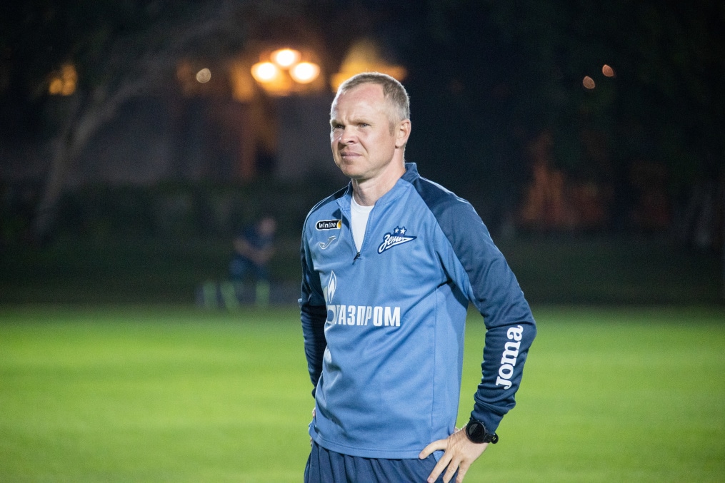 Зимние «Газпром» — тренировочные сборы в Абу-Даби,14 января, вечерняя тренировка