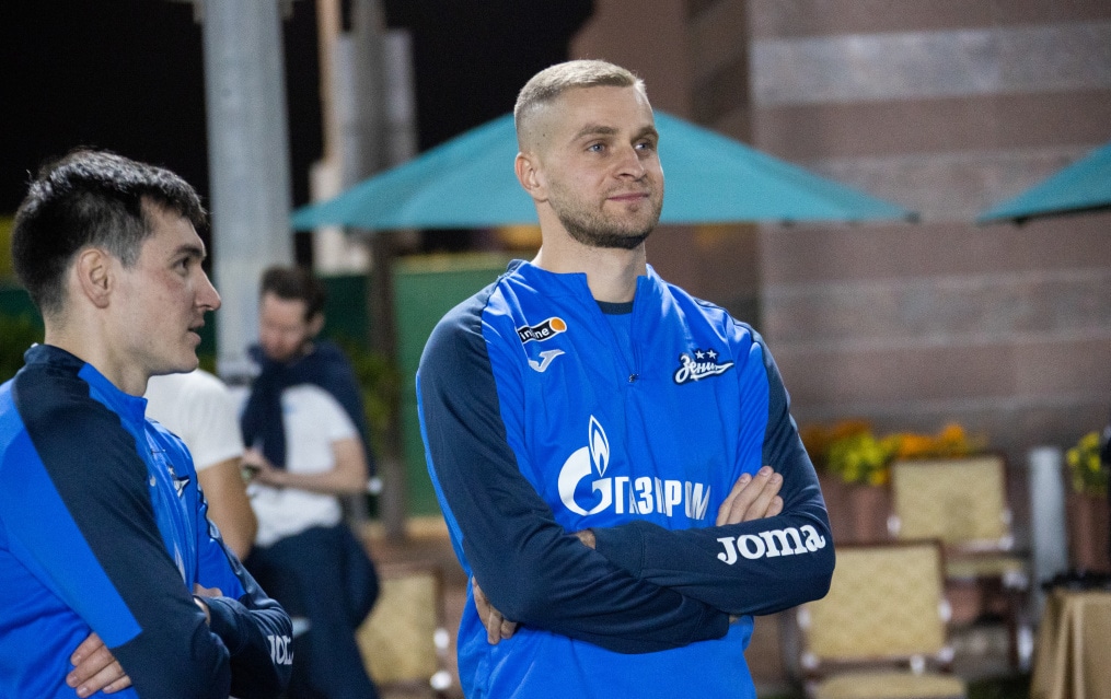 Зимние «Газпром» — тренировочные сборы в Абу-Даби,14 января, вечерняя тренировка