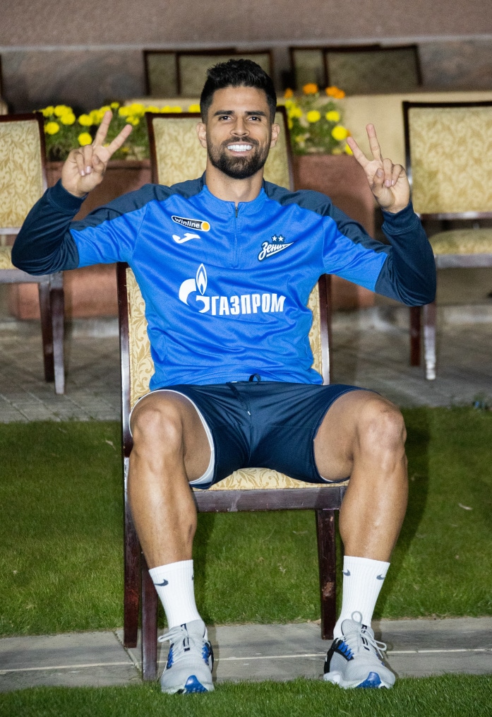 Зимние «Газпром» — тренировочные сборы в Абу-Даби,14 января, вечерняя тренировка