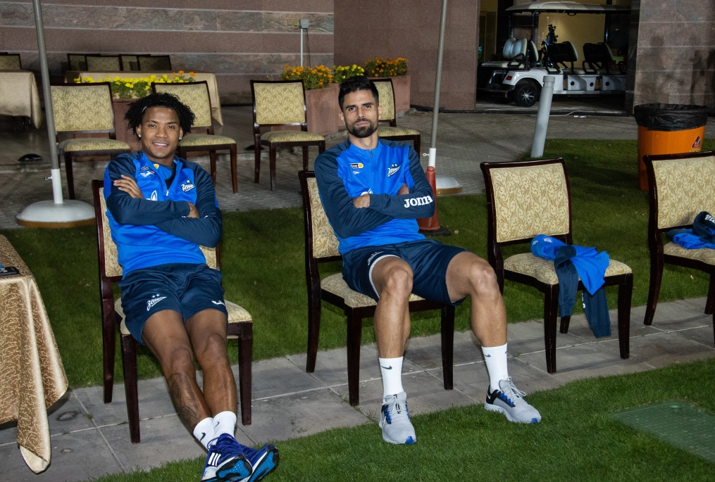 Зимние «Газпром» — тренировочные сборы в Абу-Даби,14 января, вечерняя тренировка