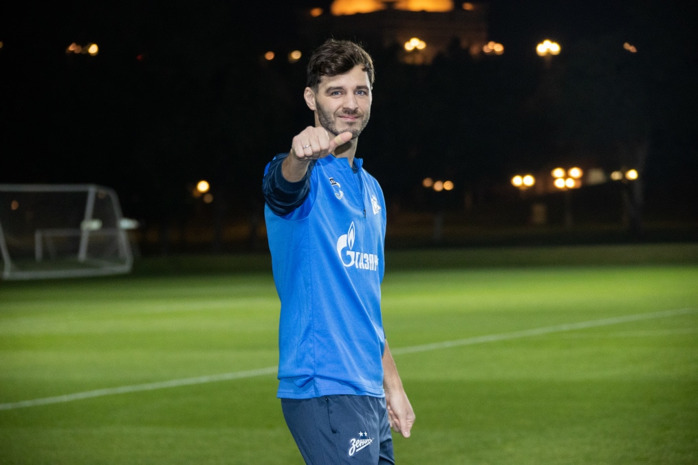 Зимние «Газпром» — тренировочные сборы в Абу-Даби,14 января, вечерняя тренировка