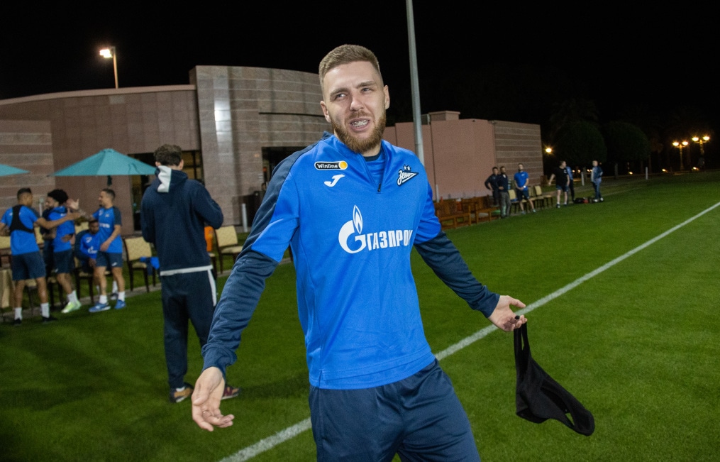 Зимние «Газпром» — тренировочные сборы в Абу-Даби,14 января, вечерняя тренировка