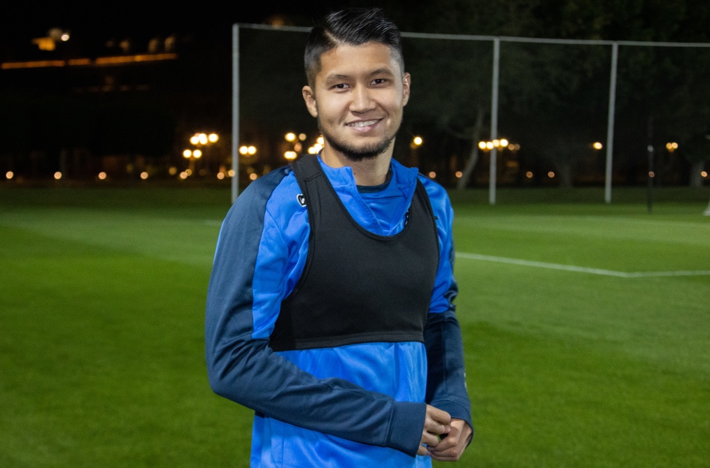 Зимние «Газпром» — тренировочные сборы в Абу-Даби,14 января, вечерняя тренировка