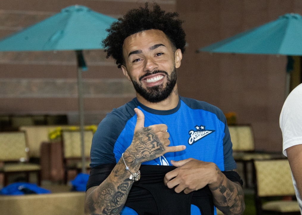 Зимние «Газпром» — тренировочные сборы в Абу-Даби,14 января, вечерняя тренировка