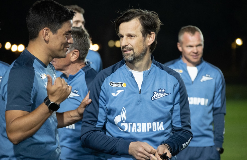 Зимние «Газпром» — тренировочные сборы в Абу-Даби,14 января, вечерняя тренировка