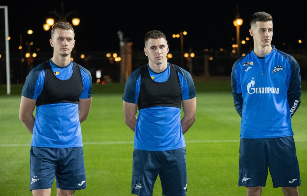 Зимние «Газпром» — тренировочные сборы в Абу-Даби,14 января, вечерняя тренировка