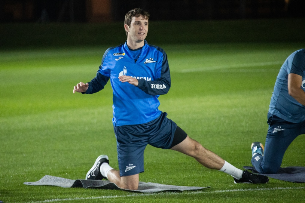 Зимние «Газпром» — тренировочные сборы в Абу-Даби,14 января, вечерняя тренировка