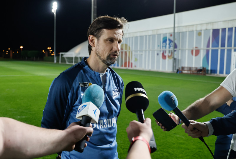 Зимние «Газпром» — тренировочные сборы в Абу-Даби,14 января, вечерняя тренировка