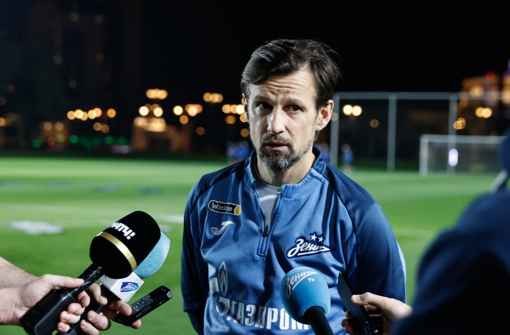 Зимние «Газпром» — тренировочные сборы в Абу-Даби,14 января, вечерняя тренировка