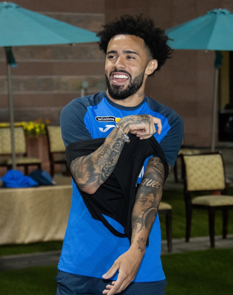 Зимние «Газпром» — тренировочные сборы в Абу-Даби,14 января, вечерняя тренировка