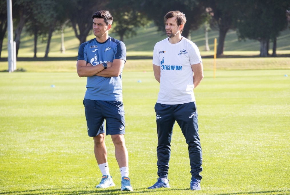 Зимние «Газпром» — тренировочные сборы в Абу-Даби,15 января утренняя тренировка