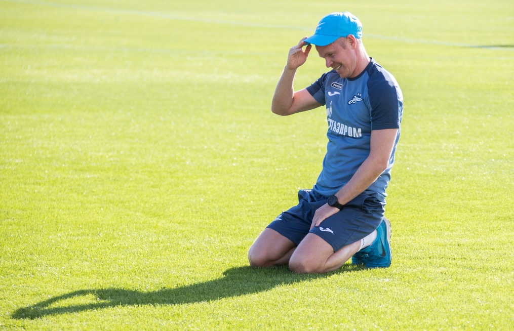 Зимние «Газпром» — тренировочные сборы в Абу-Даби,15 января утренняя тренировка