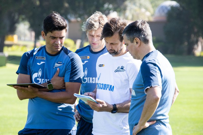 Зимние «Газпром» — тренировочные сборы в Абу-Даби,15 января утренняя тренировка