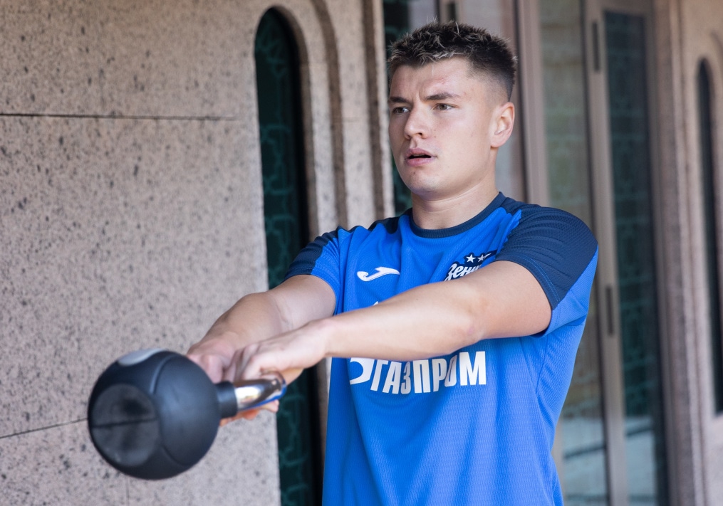 Зимние «Газпром» — тренировочные сборы в Абу-Даби,16 января утренняя тренировка