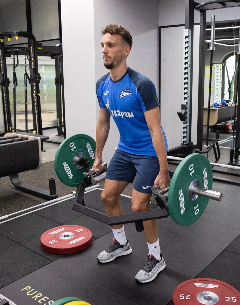 Зимние «Газпром» — тренировочные сборы в Абу-Даби,16 января утренняя тренировка