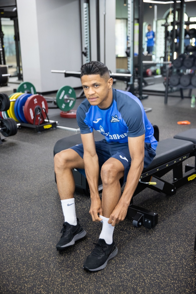 Зимние «Газпром» — тренировочные сборы в Абу-Даби,16 января утренняя тренировка