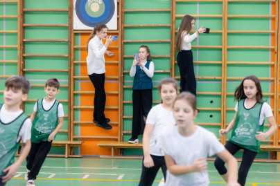 «Футбол в школе»: мастер-класс футболистов МФК «Чисто Питер» в лицее №126