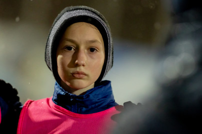 Тренировка женской команды «Зенит» — U14