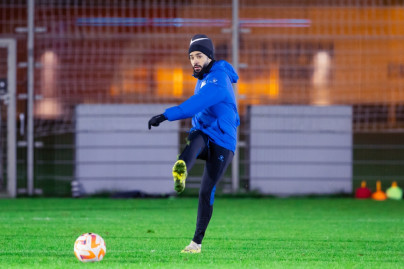 Тренировка «Зенита» в рамках подготовки к матчу с «Оренбургом»