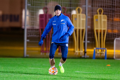 Тренировка «Зенита» в рамках подготовки к матчу с «Оренбургом»