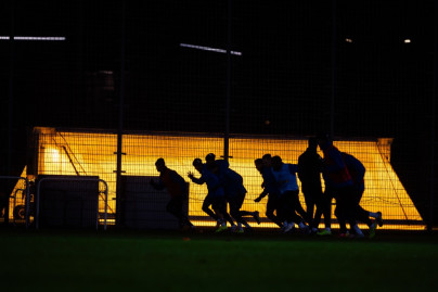 Тренировка «Зенита» в рамках подготовки к матчу с «Оренбургом»