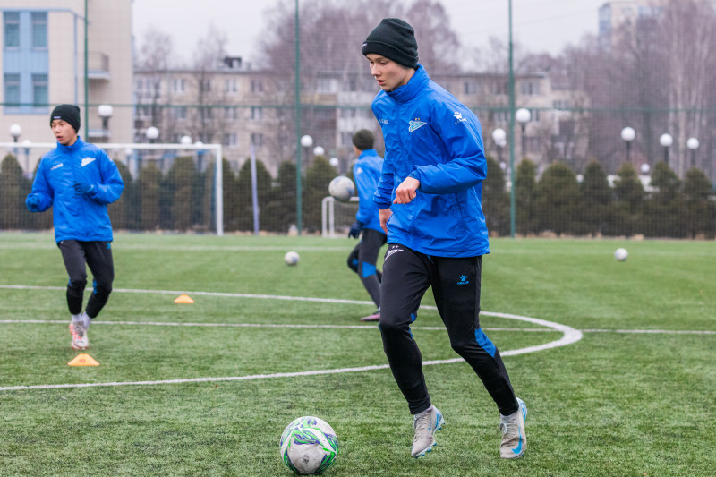 Тренировка юношеской  команды  U-16