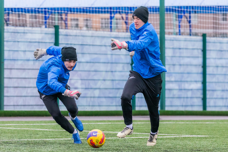 Тренировка юношеской  команды  U-16