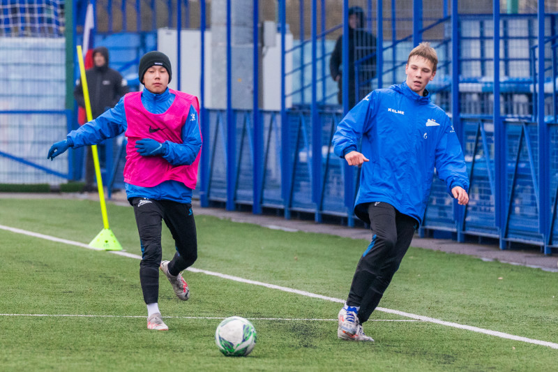 Тренировка юношеской  команды  U-16