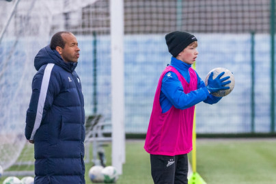 Тренировка юношеской  команды  U-16