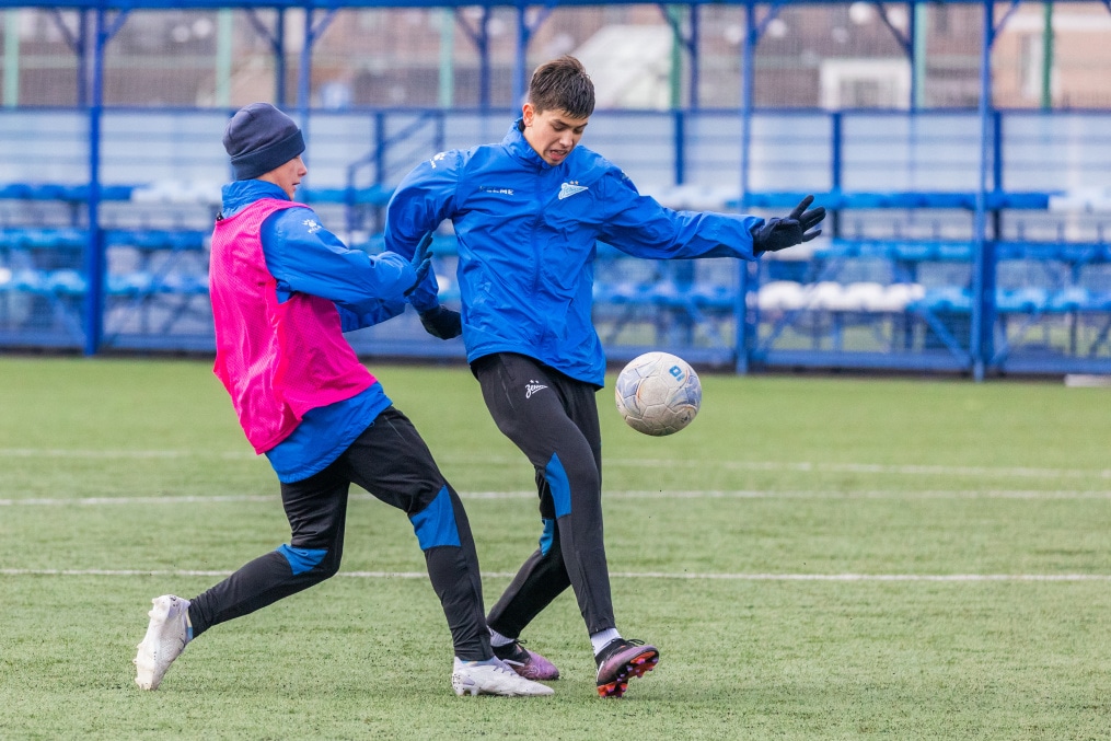 Тренировка юношеской  команды  U-16