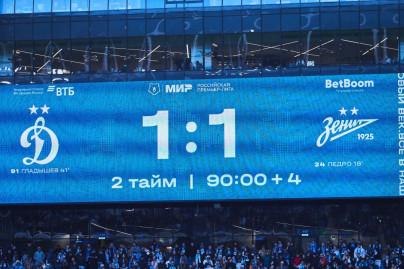 Мир Российская Премьер-Лига 2024/25, «Динамо» — «Зенит»