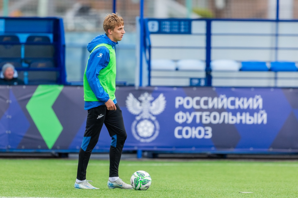 Тренировка «Зенита»-м перед матчем с «Динамо»-м
