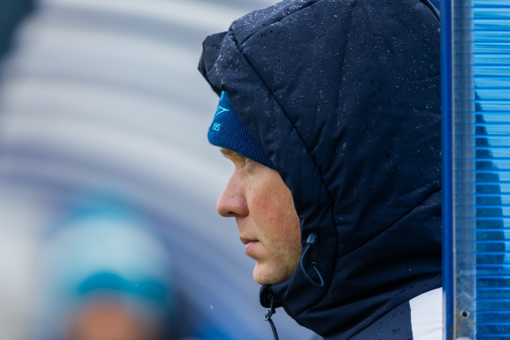 Тренировка «Зенита»-м перед матчем с «Динамо»-м