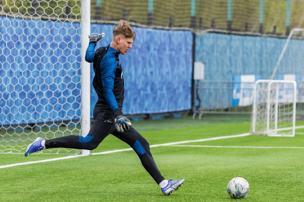 Тренировка «Зенита»-м перед матчем с «Динамо»-м